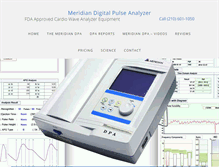 Tablet Screenshot of digitalpulseanalyzer.com